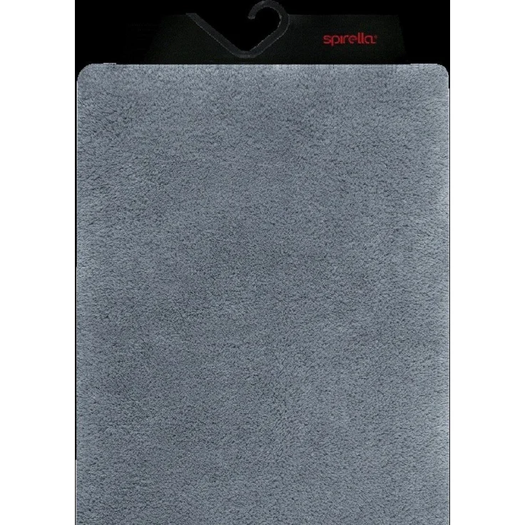 spirella Badematte FINO, Höhe 25 mm, Badteppich Hochflor, 100% Polyester Mikrofaser Supersoft, Anti-Rutsch Beschichtung, Für Fussbodenheizung geeignet, Waschbar 40°, Schnelltrocknend, Polyester, rechteckig – Bild 2