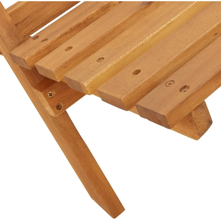 vidaXL Gartenstühle 8 Stk. Klappbar Grün Stoff und Massivholz 3214651 – Bild 8