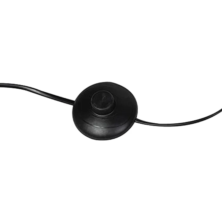 Qazqa Stehlampe Tommy, ohne Leuchtmittel, E14, Schwarz, Industrie, Stahl, 3-flammig – Bild 5