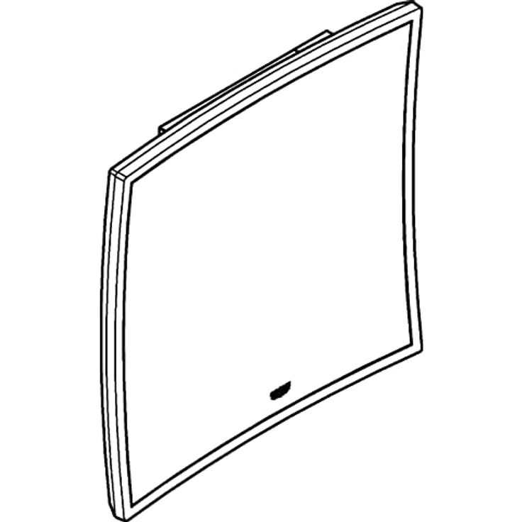 GROHE Selection Cube Kosmetikspiegel, Wandmontage, 3-fache Vergrößerung, chrom – Bild 4