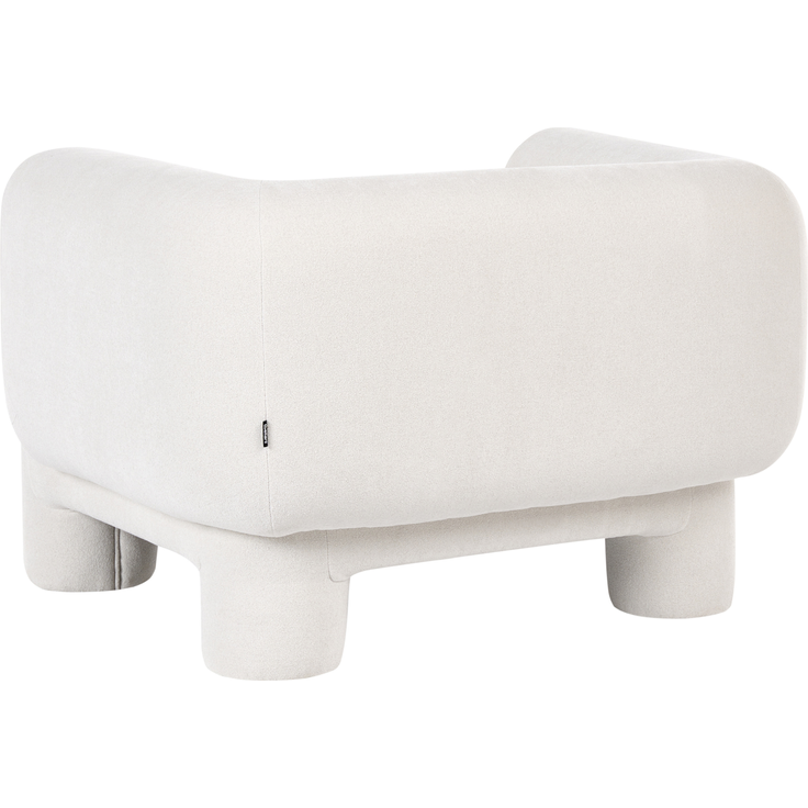 Sessel Stoff weiß HOGBO – Bild 6