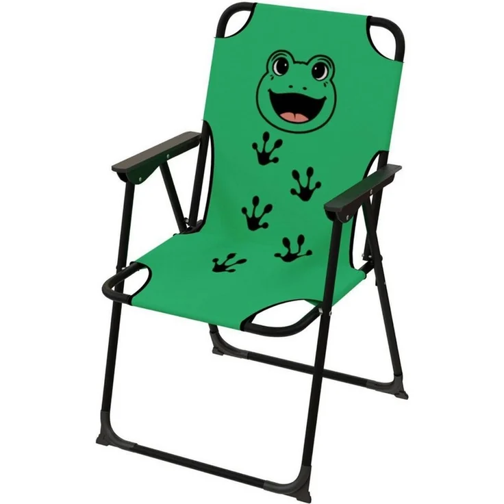Kinder Campingstuhl Klappstuhl Gartenstuhl Campingstuhl Outdoor Frosch – Bild 5
