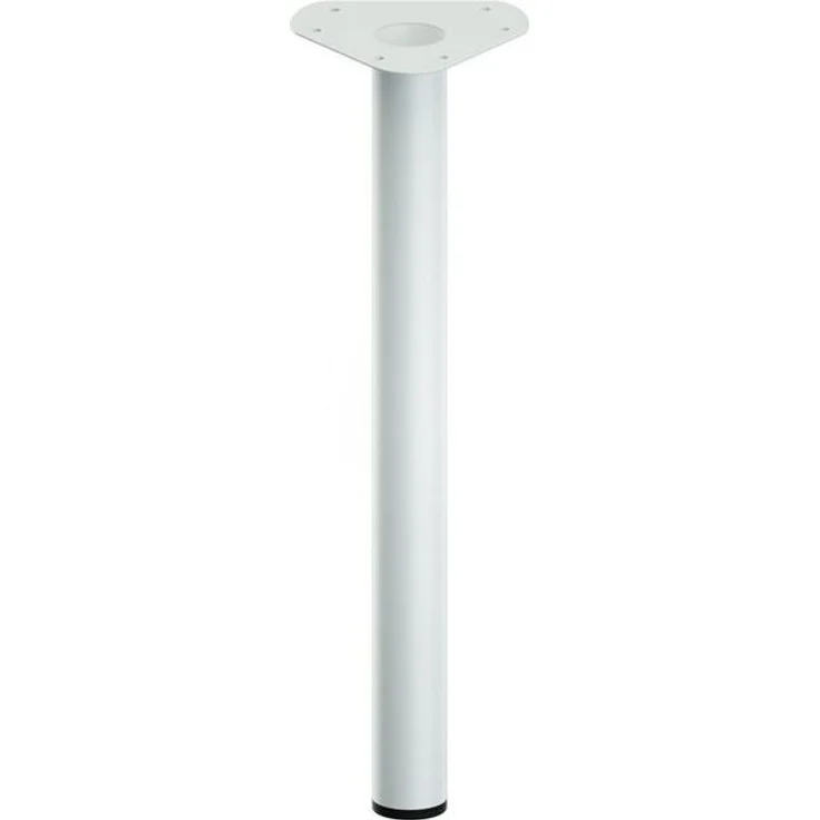 ib style Tischbein Tischbein Ø 60 mm Farbe:Weiß,Länge:40 cm, Tischfüße - Möbelfüße - mit integrierten Stellfuß – Bild 4