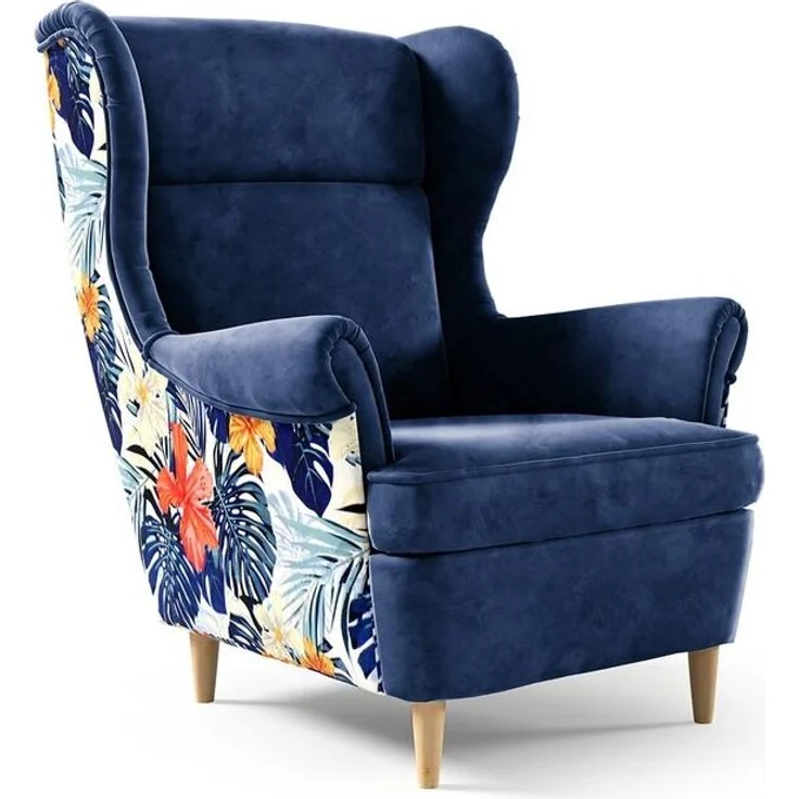 Beautysofa Ohrensessel Havana im skandinavischen Stil (hoher Rückenlehne & modernem Design), 4 trendige Farben zur Auswahl – Bild 4