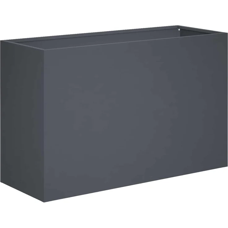 vidaXL Garten-Pflanzgefäß Anthrazit 80 x 30 x 40 cm 8005586 – Bild 1