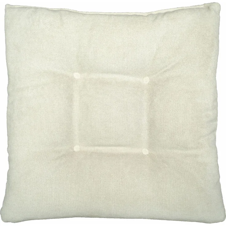 Stuhlkissen BELLISSIMO natur LBH 45x45x6 cm braun