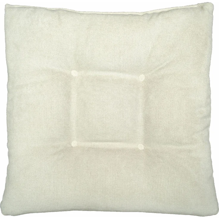 Stuhlkissen BELLISSIMO natur LBH 45x45x6 cm braun