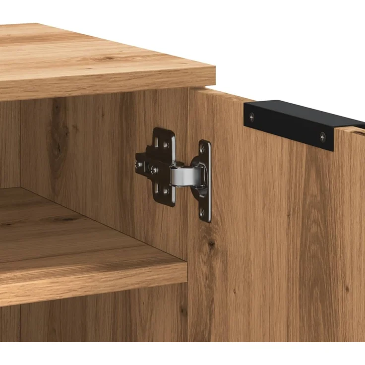vidaXL Schuhschrank Artisan-Eiche 59x35x70 cm Holzwerkstoff 856990 – Bild 7