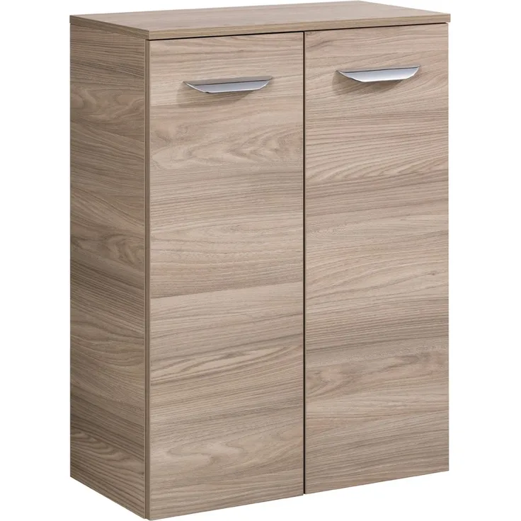 Fackelmann LUXOR Doppel Midischrank 60,5 cm, Braun hell