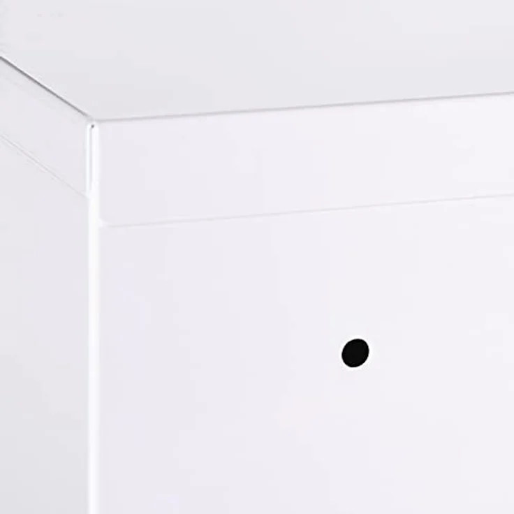 Kleankin Medizinschrank Apothekerschrank mit 3 Fächern (Erste Hilfe Schrank, 1-St, Medikamentenschrank) Stahl, Weiß, 40 x 15 x 53,5 cm – Bild 10