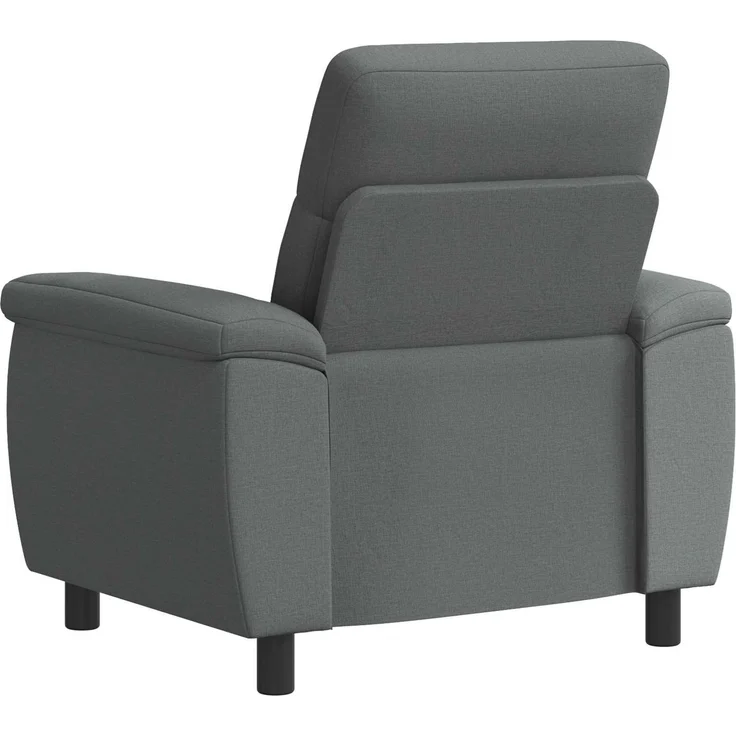 vidaXL Sofa Dunkelgrau 95 x 90 x 95 cm Stoff 42040896 – Bild 4