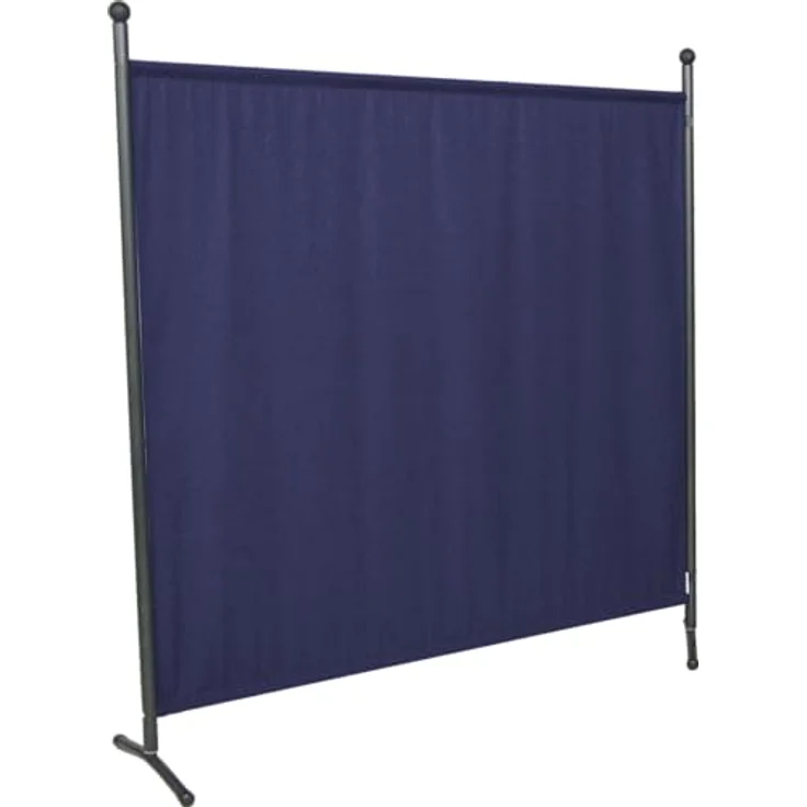 Angerer Freizeitmöbel GmbH Stellwand - Raumteiler & Raumtrenner Sichtschutz - Outdoor Paravent für Windschutz & Schatten auf Balkon (178x178 cm, blau) – Bild 2