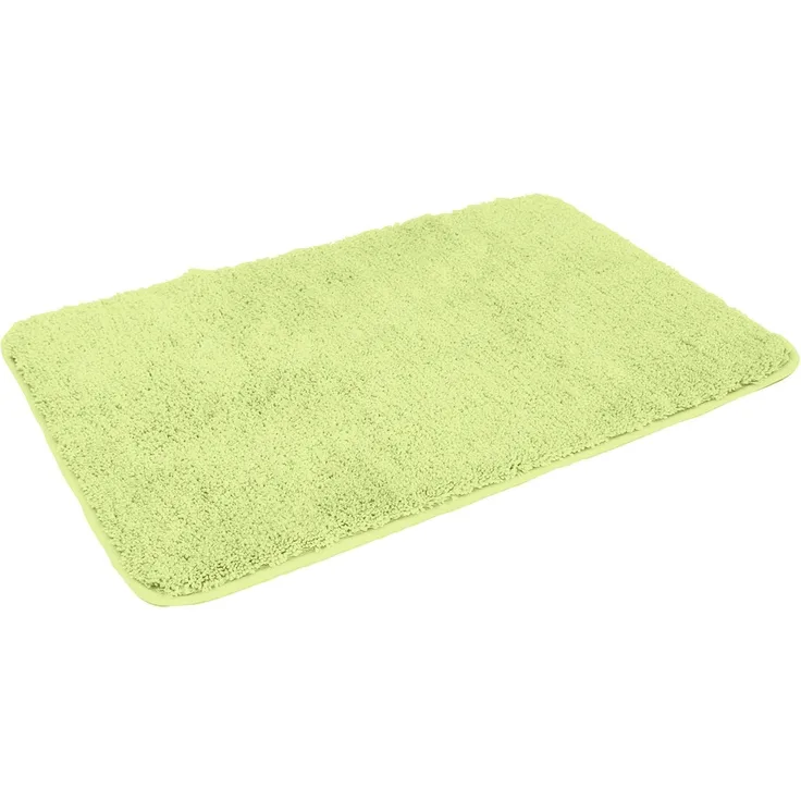 Kinzler J-10007/33 kiwigrün Badematte, Mikrofaser, Kiwi, 70x120 cm