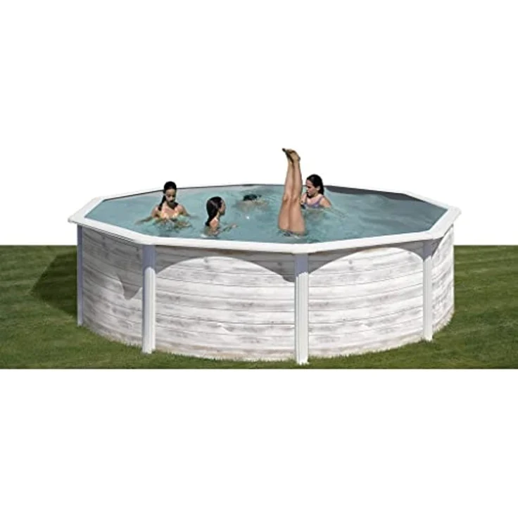 Finlandia Stahlwandpool Rund - 300 x 120 cm – Bild 2