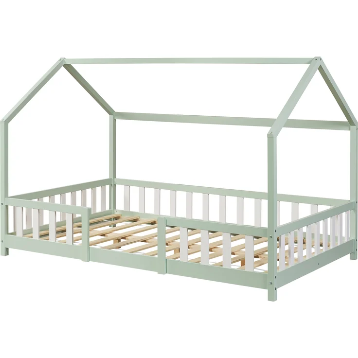 Hausbett Sisimiut 120x200 cm Mintgrün / Weiß [en. casa] – Bild 3