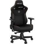 Anda Seat Kaiser 3 XL Gaming-Stühle - Ergonomischer schwarzer PVC-Leder-Gaming-Stuhl für Erwachsene, neigbarer Büro- und Gaming-Sitz, Gamer-Stuhl mit magnetischem Nackenkissen & Lendenwirbelstütze
