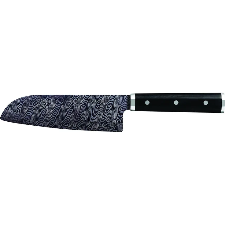 KIZUNA Santoku-Keramikmesser, Klinge: 16 cm