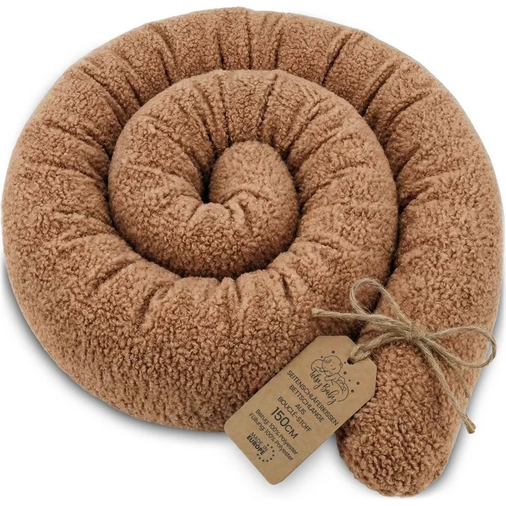 Totsy Baby Seitenschläferkissen Bettschlange Body Pillow - Kopfkissen lang Bettrolle Schlafkissen – Bild 1