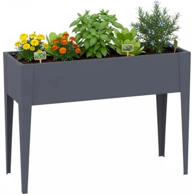 Westmann Vedura M | Metall Balkon Hochbeet | – Bild 2