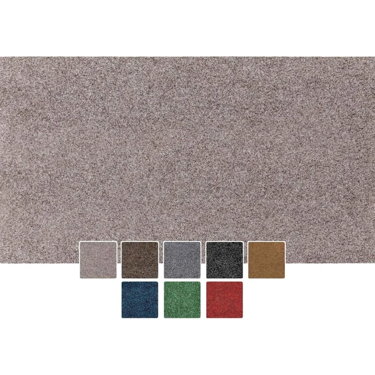 ANRO Fußmatte Schmutzfangmatte Türmatte rutschfest Fußabstreifer abwaschbar robust für Eingang, Haustür, Flur innen & außen, 100x50 cm (Rechteckig)