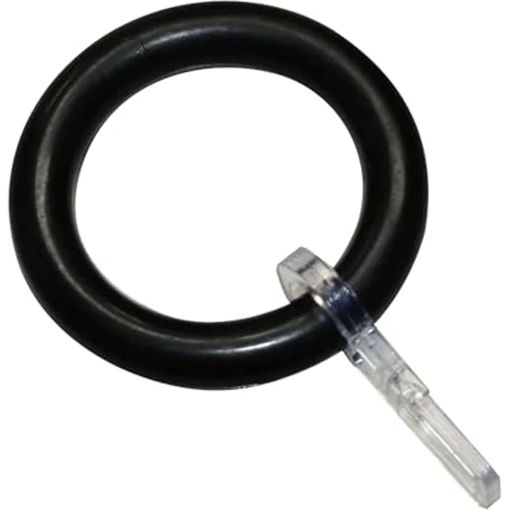 Gardinia Gardinenringe für Ø 28 mm schwarz 10-er Pack