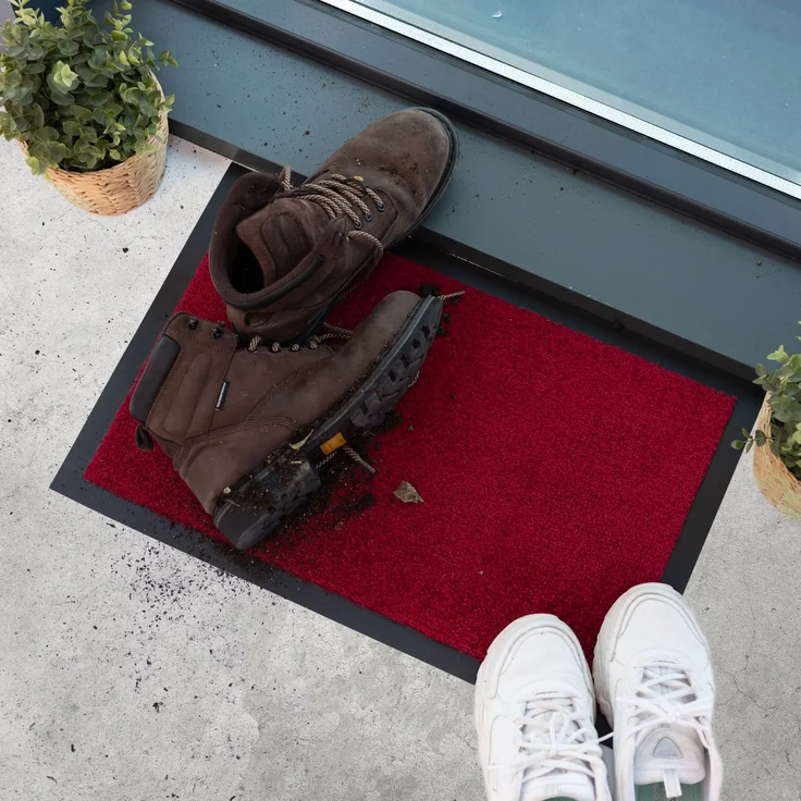 Furni24 Fußmatte - Rot, 40 x 60 cm – Bild 9