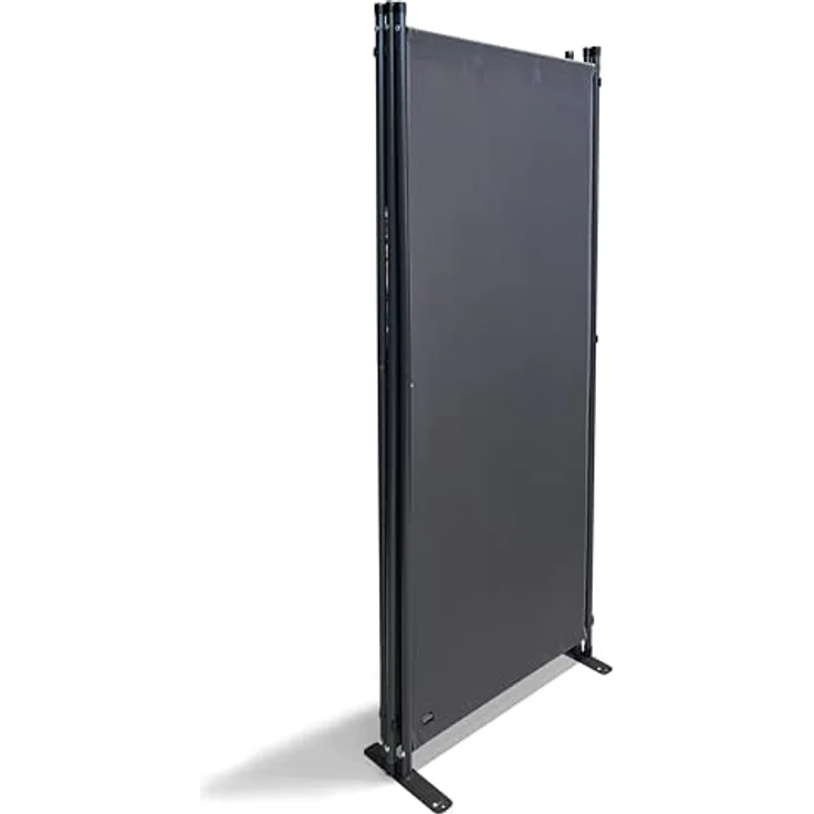 Quick Star Paravent Paravent 3tlg. 170x165cm Grau – Bild 3