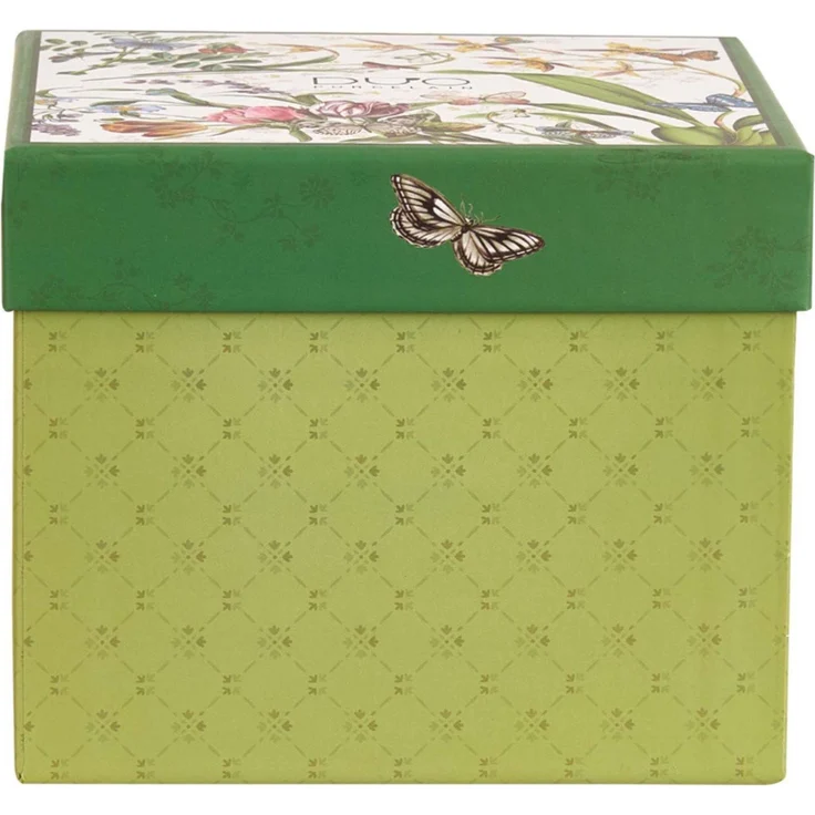 DUO 2er-Set Tassen FLOWER DREAM, 270 ml mit Untertassen, New Bone China Porzellan – Bild 5