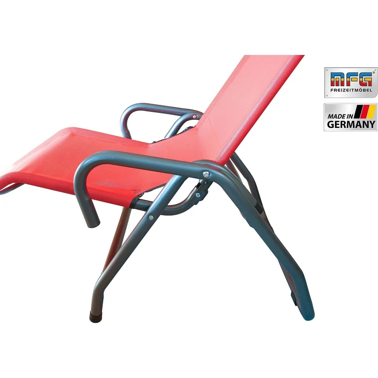 MFG Boulevard-Klapptisch mit wetterfester Melamin-Platte, MDF anthrazit, 110x70 cm – Bild 6