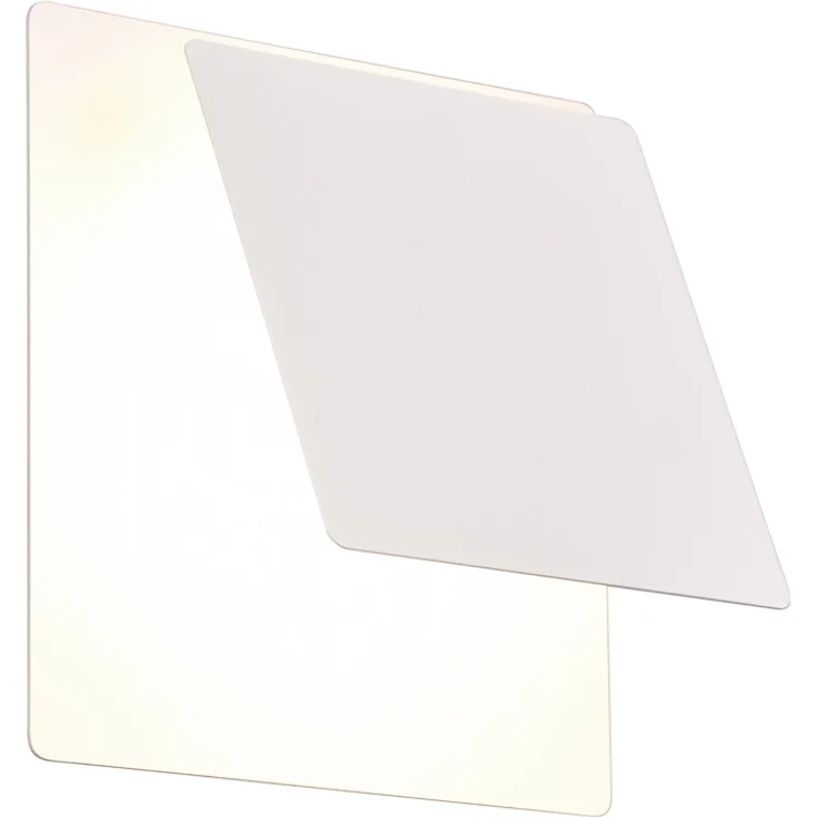 Trio Leuchten LED Wandleuchte Mio 6W warmweiß weiß matt Metall – Bild 2