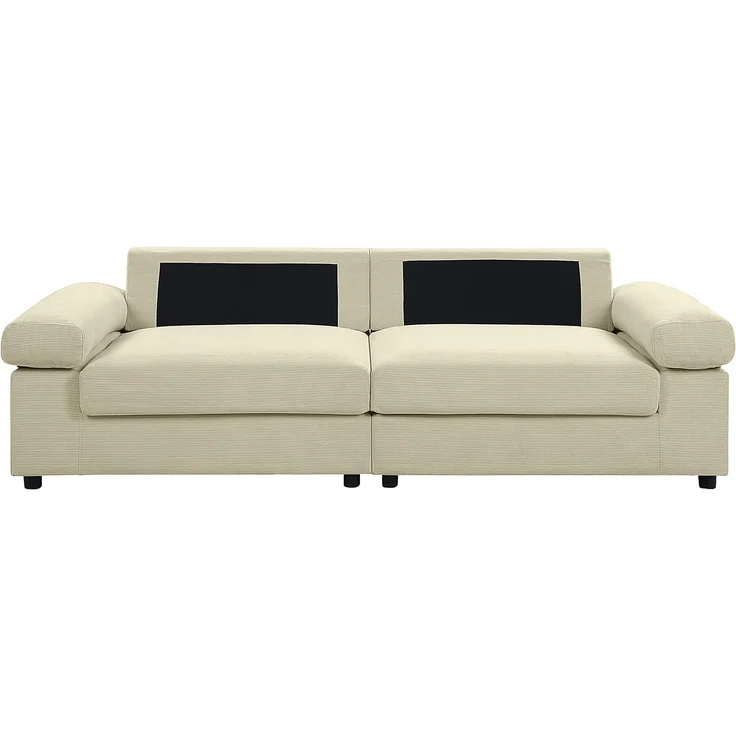 ATLANTIC home collection Big-Sofa Bjoern, mit Cord-Bezug, XXL-Sitzfläche, mit Federkern, frei im Raum stellbar – Bild 10