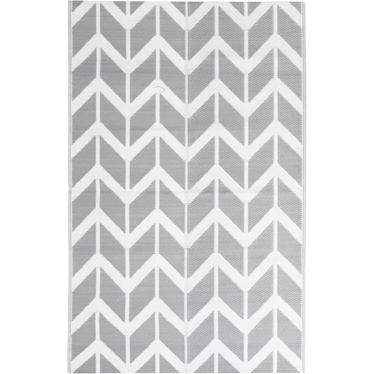 vidaXL Outdoor-Teppich ARAKIL Grau 160x230 cm PP 316951
