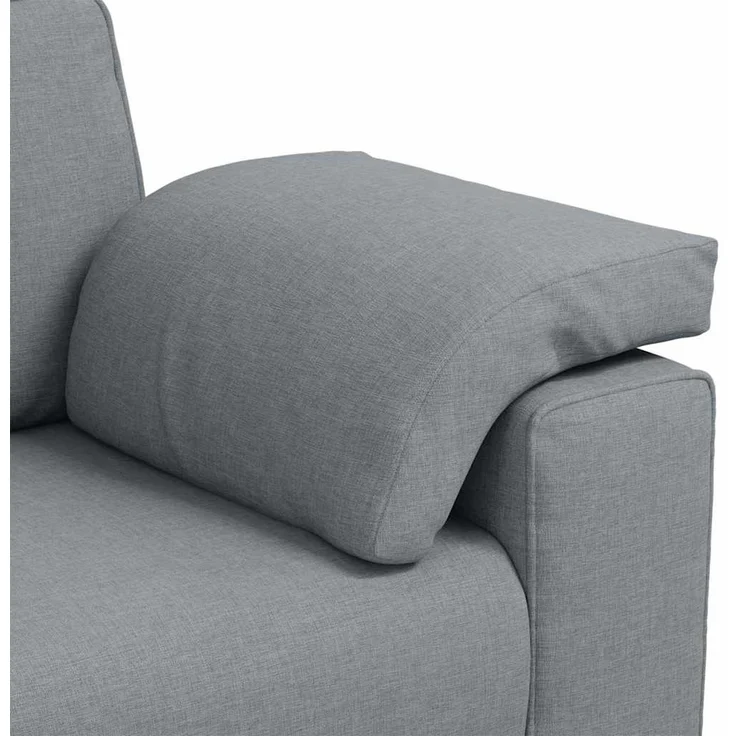 vidaXL Zweisitzer-Sofa Hellgrau 180 cm Stoff 4105227 – Bild 7