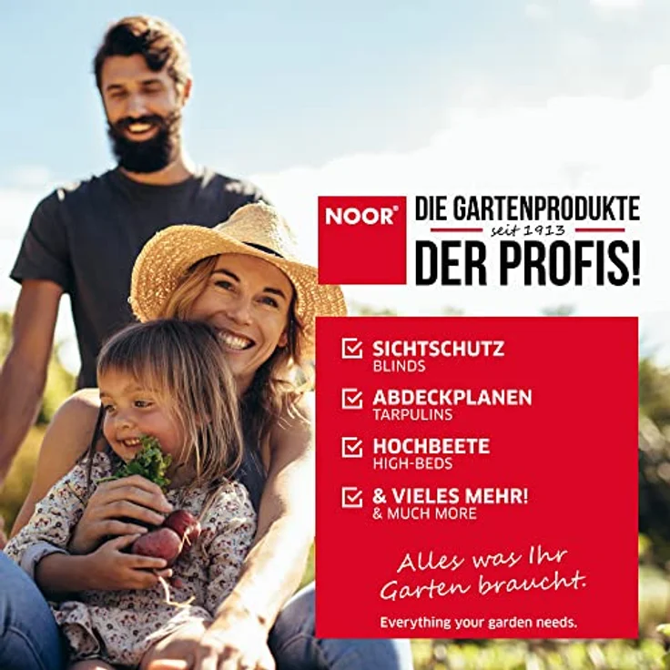 NOOR Pool-Bodenschutzfliese Poolvlies - Unterlage für rund Pools - Schutz vor Beschädigungen, verrottungsfest & UV-stabil - mehrjährig verwendbar - 140 g/m² – Bild 7