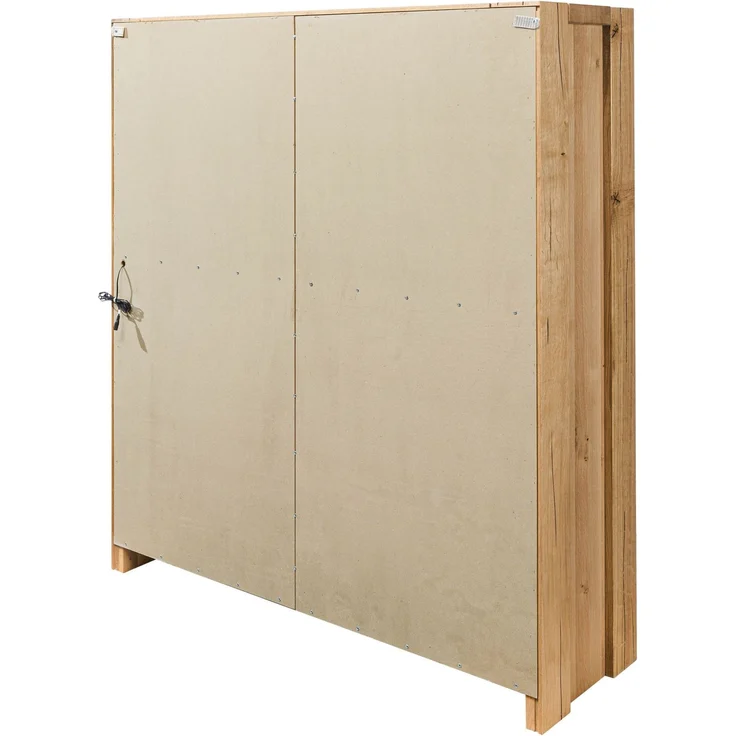 Highboard Wildeiche 123 x 40 x 142 beige geölt KENT #204 – Bild 10