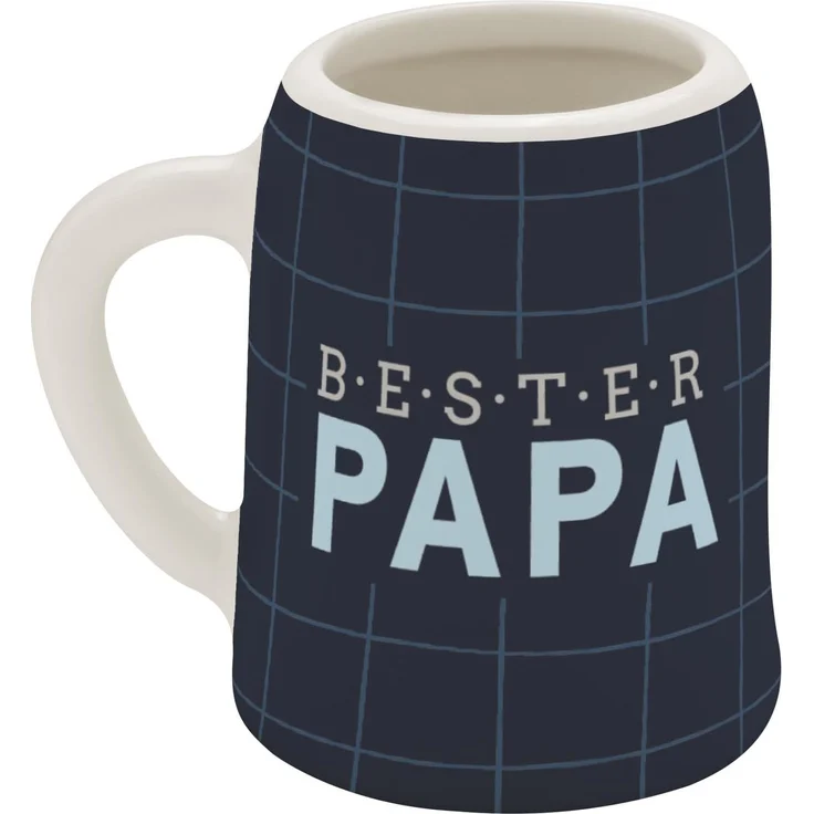Schnapskrug Schnapsglas Stamper Keramik Sheepworld PAPA 73840 – Bild 2