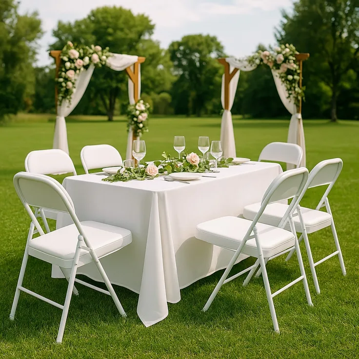 HTI-Living Klappstuhl 4er Set Klappstühle mit Polsterung (Set, 4 St), Kunstleder