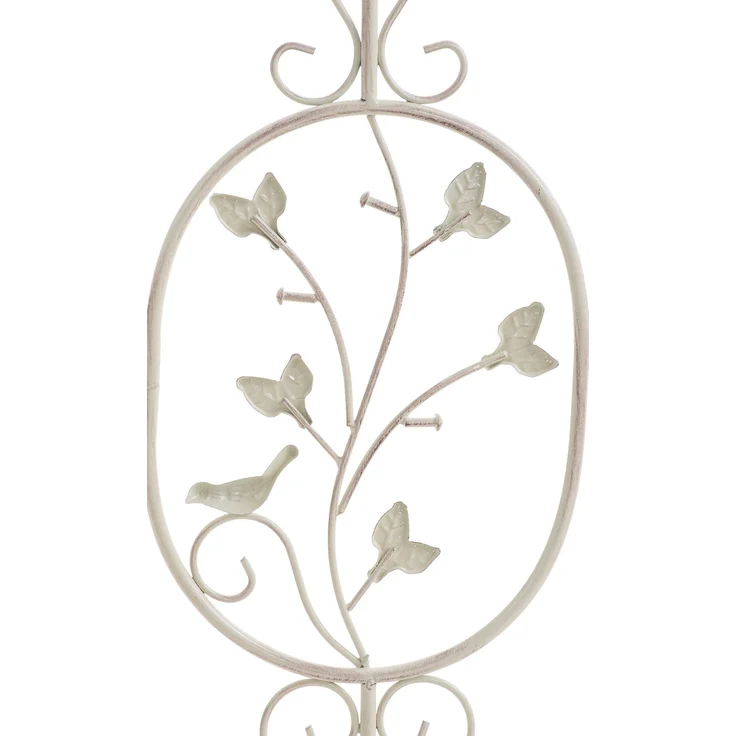 Rankgitter FALK 2er Set - 35x1x122cm, Metall, Antik-Creme | Rankhilfe Kletterpflanzen Gartendekoration – Bild 5