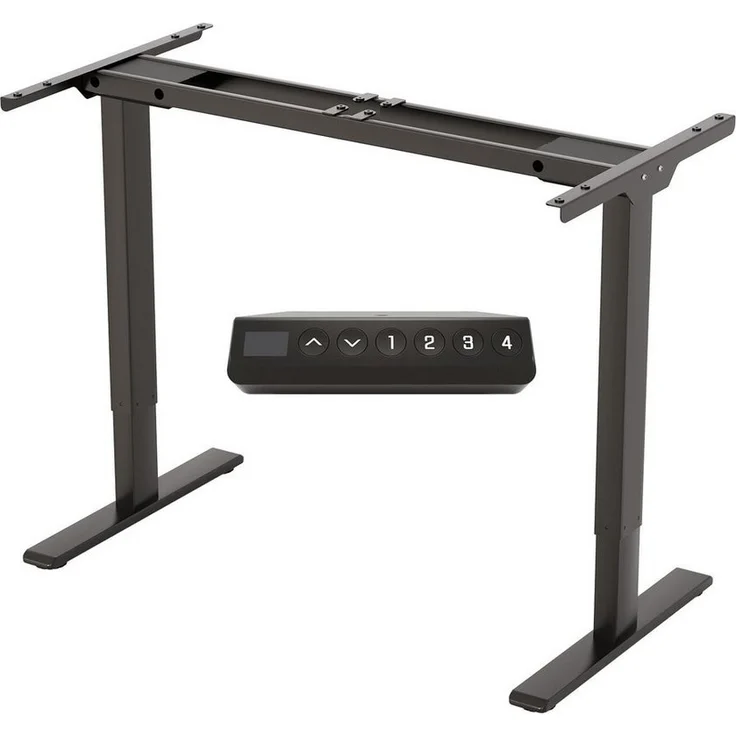 FLEXISPOT Schreibtisch Elektrisch höhenverstellbares Tischgestell (Dual-Motor & 2-Fach-Teleskop, ohne Tischplatte), Einfache Bedienung, Anti-Kollisionssystem, Max. Load: 100KG – Bild 1