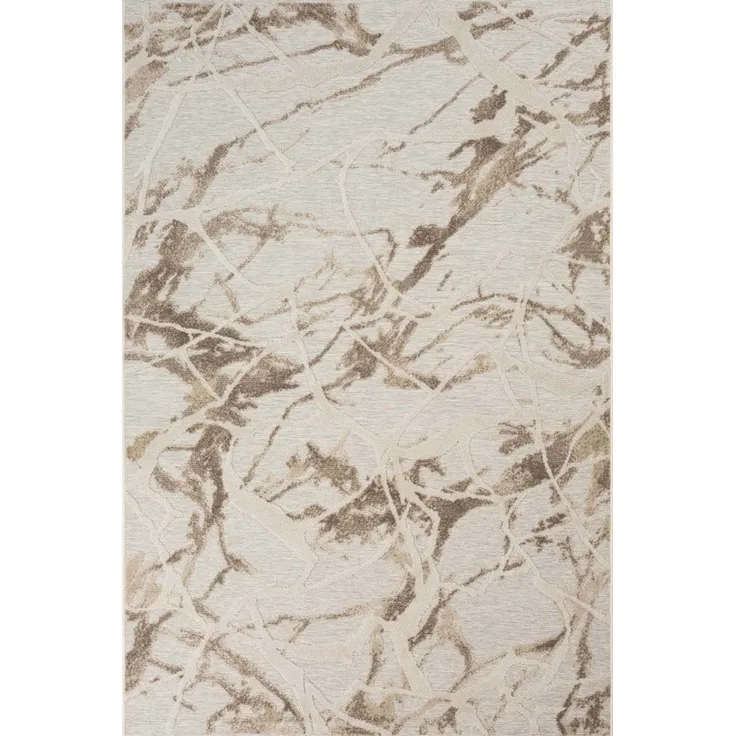 TaraCarpet Teppich TaraCarpet In und Outdoor Teppich Fantasy Marmor, rechteckig, Höhe: 5 mm, Mamor grau Wohnzimmer Balkon Terasse Esszimmer 160X230