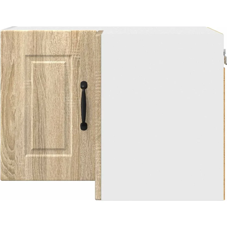 vidaXL Wand-Eckschrank PORTO Sonoma-Eiche 57 x 57 x 40 cm 885307 – Bild 6