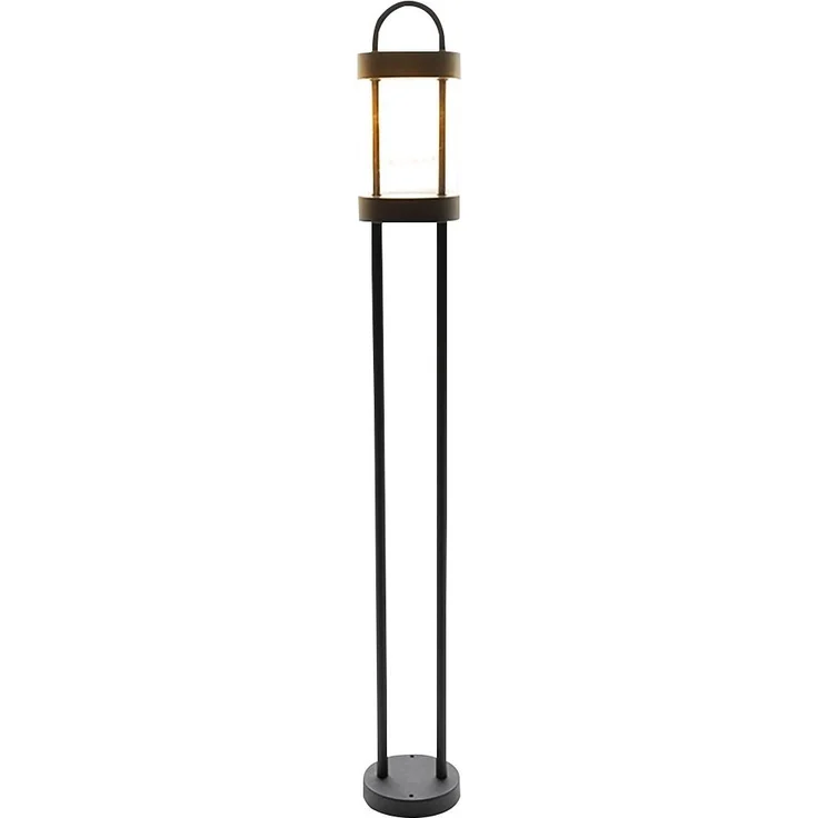 LED Außenstehleuchte, Metall schwarz, H 100 cm – Bild 1