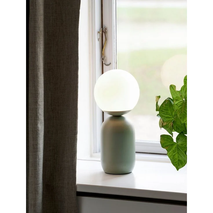Nordlux NOTTI Tischlampe gruen E14 mit Kabelschalter 15 x 15 x 34,5 cm – Bild 5