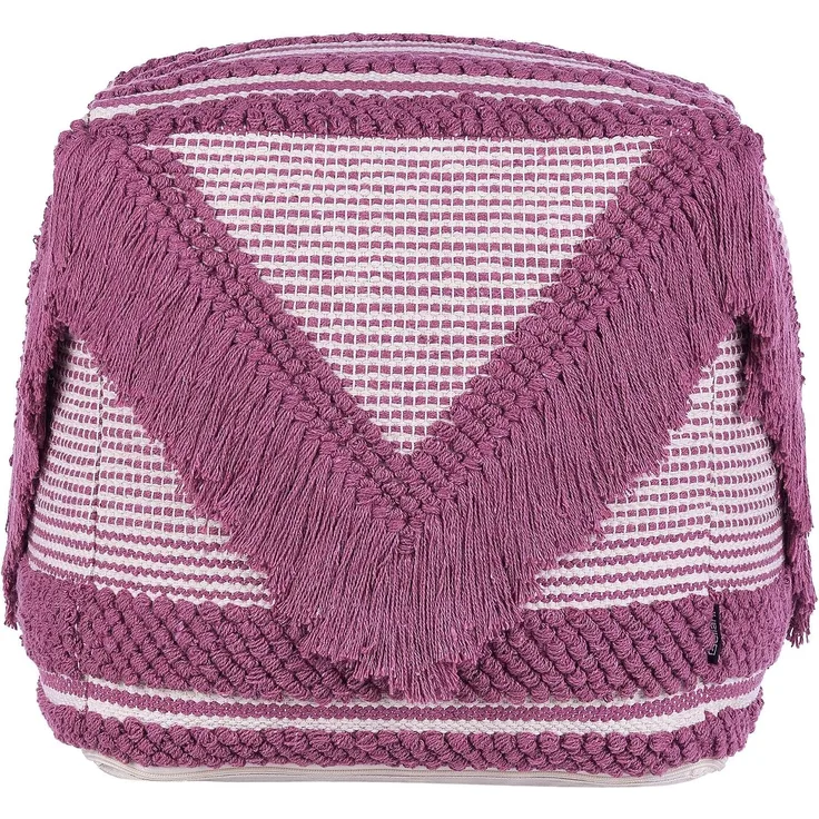 Pouf rosa 40x44 cm KOCHI