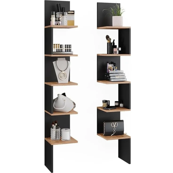 Eckregal Paolo Anthrazit 28 x 175.4 cm 2er Set Vicco – Bild 7