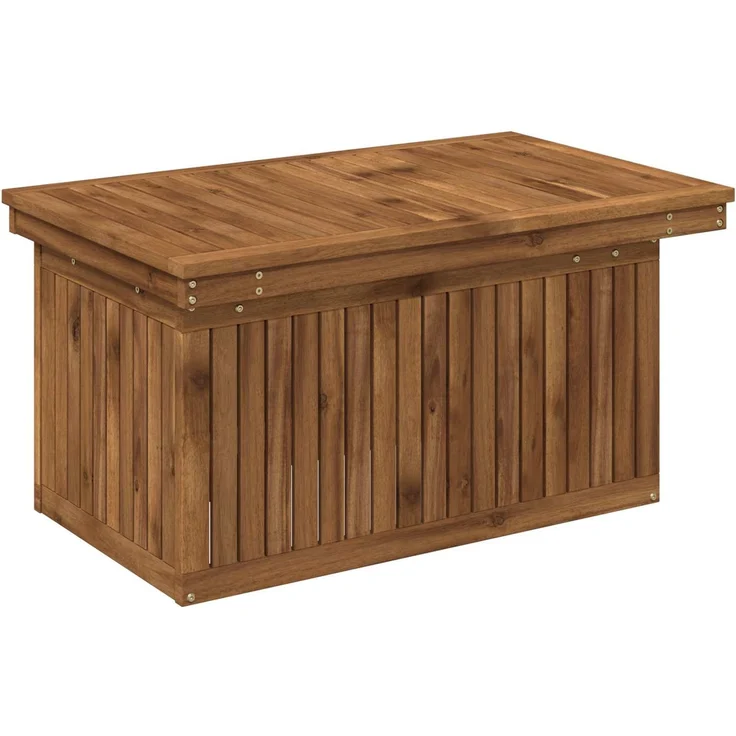 vidaXL Gartenkaffee Tisch aus massivem Akazienholz höhenverstellbar 901244 – Bild 4