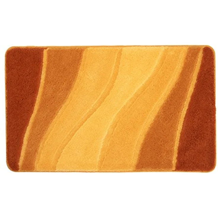 Kleine Wolke Badteppich Ocean safran 60 x 100 cm – Bild 1