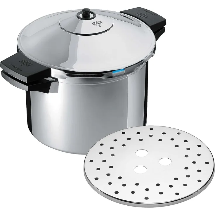 Kuhn Rikon Duromatic Inox Schnellkochtopf 22 cm 4,0 l mit Seitengriff