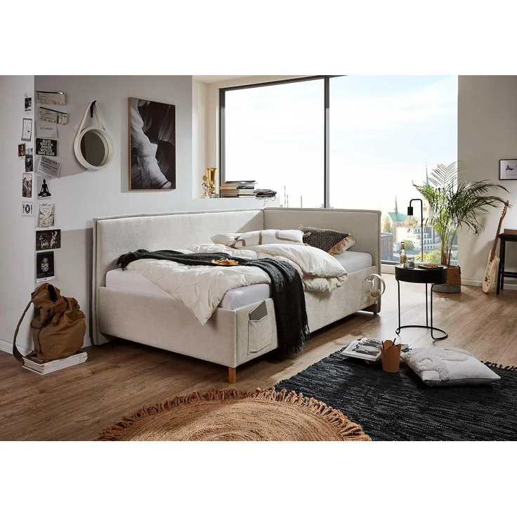 meise.möbel Kinderbett FUN II, Polsterbett wahlweise mit Bettkasten, Jugendbett inkl. USB-Anschluss – Bild 2
