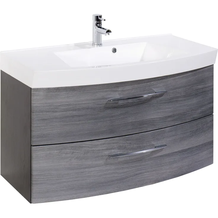 Bad-Set 2-tlg. 'Florida' mit Waschtischunterschrank und Waschbecken	